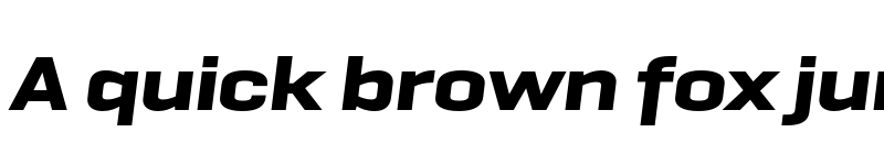 Preview of GeogrotSharp TRIAL Ext Bold Italic font