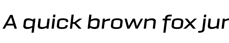 Preview of GeogrotSharp TRIAL Ext Medium Italic font