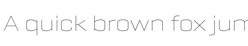 Preview of GeogrotSharp TRIAL Ext Thin font