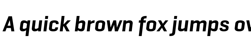 Preview of GeogrotSharp TRIAL SemiBold Italic font