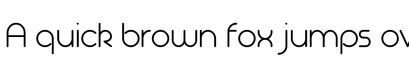 Preview of Geoma Light Demo Regular font