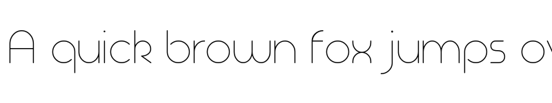 Preview of Geoma Thin Demo Regular font