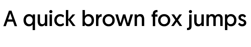 Preview of Geomanist Book font