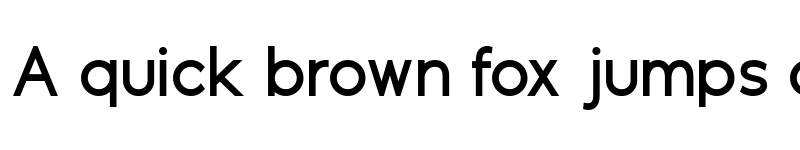 Preview of Geomatrix Medium font