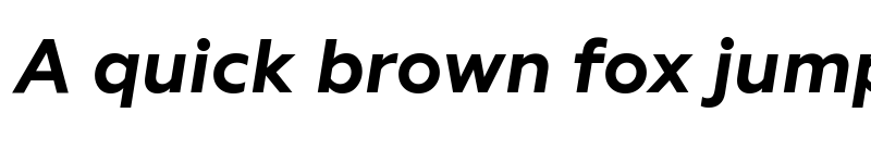 Preview of Geometria Bold Italic font