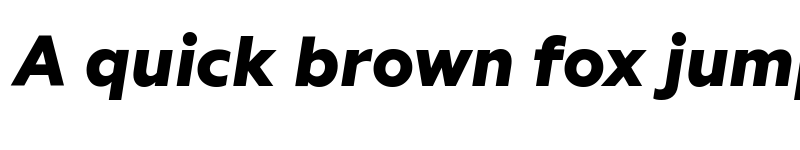 Preview of Geometria ExtraBold Italic font