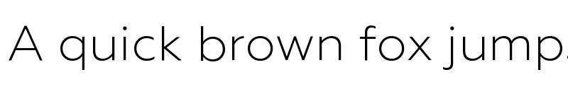 Preview of Geometria Light font