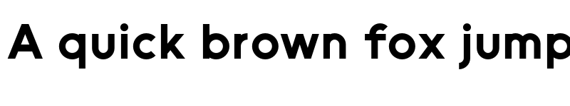 Preview of Geometric Sans Serif v1 Regular font