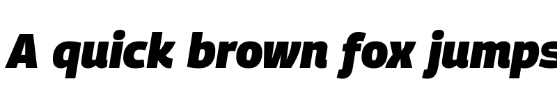 Preview of Georama Black Italic font