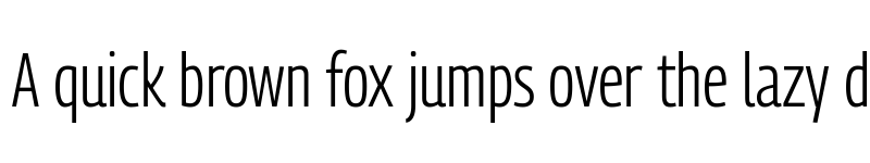 Preview of Georama Condensed Light font