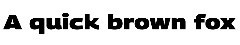 Preview of Georama Expanded Black font