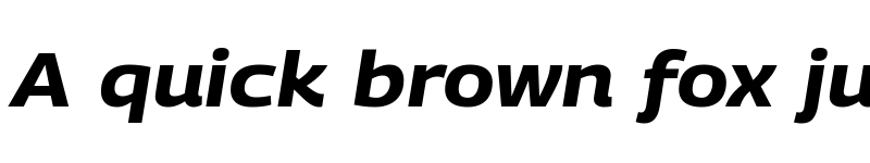 Preview of Georama Expanded Bold Italic font