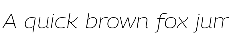 Preview of Georama Expanded ExtraLight Italic font