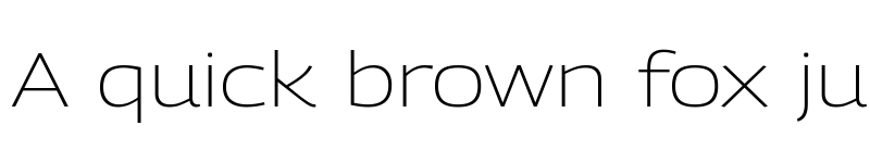 Preview of Georama Expanded ExtraLight font