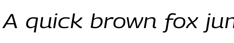 Preview of Georama Expanded Italic font