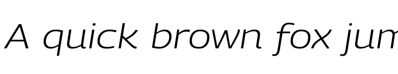 Preview of Georama Expanded Light Italic font