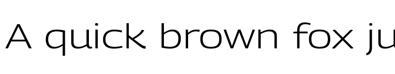 Preview of Georama Expanded Light font