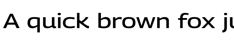 Preview of Georama Expanded Medium font