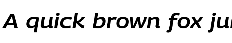 Preview of Georama Expanded SemiBold Italic font