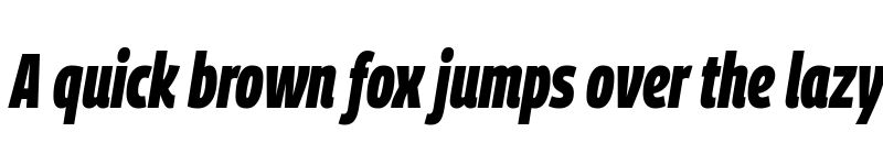 Preview of Georama Extra Condensed ExtraBold Italic font