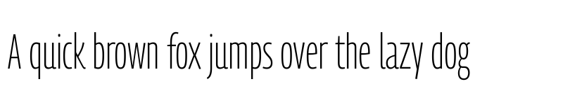 Preview of Georama Extra Condensed ExtraLight font