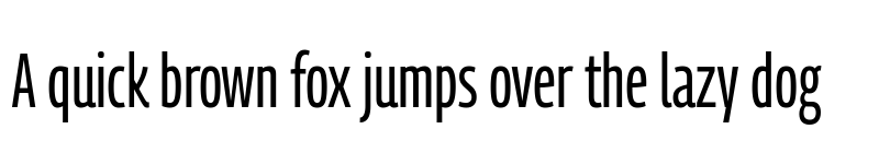 Preview of Georama Extra Condensed Regular font