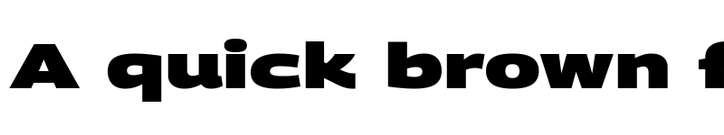 Preview of Georama Extra Expanded Black font