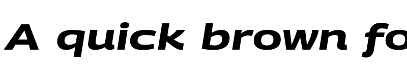 Preview of Georama Extra Expanded Bold Italic font