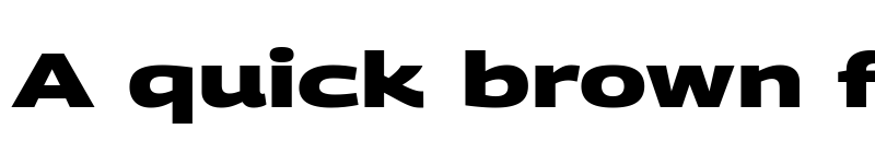 Preview of Georama Extra Expanded ExtraBold font