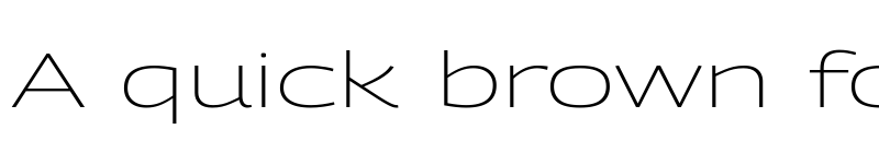 Preview of Georama Extra Expanded ExtraLight font