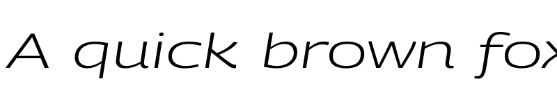 Preview of Georama Extra Expanded Light Italic font