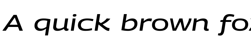 Preview of Georama Extra Expanded Medium Italic font