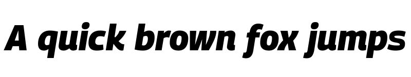 Preview of Georama ExtraBold Italic font