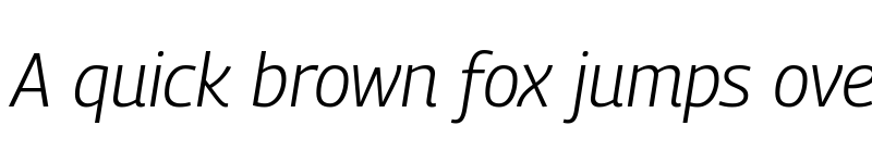 Preview of Georama Light Italic font