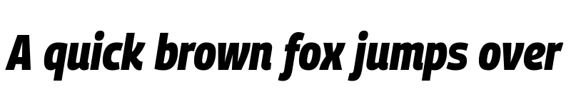 Preview of Georama Semi Condensed ExtraBold Italic font