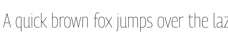 Preview of Georama Semi Condensed Thin font