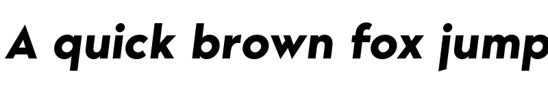 Preview of George Bold Italic font