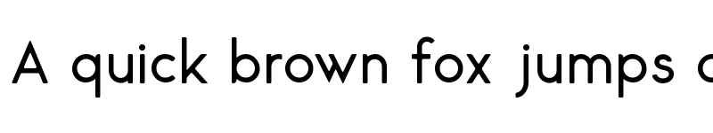 Preview of George Rounded Regular font