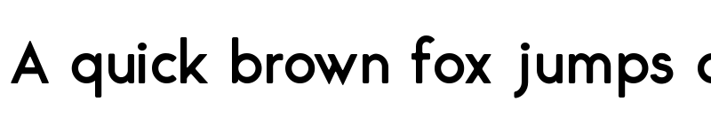 Preview of George Rounded Semibold font