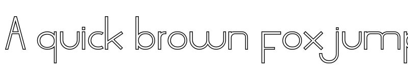 Preview of George Sight Demo Outline font