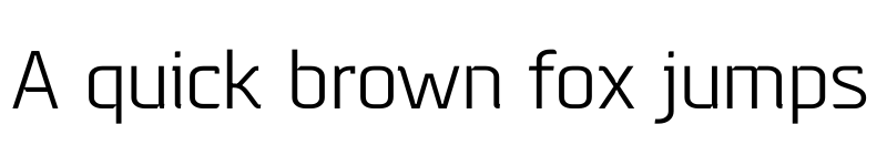 Preview of GepesteV Light font