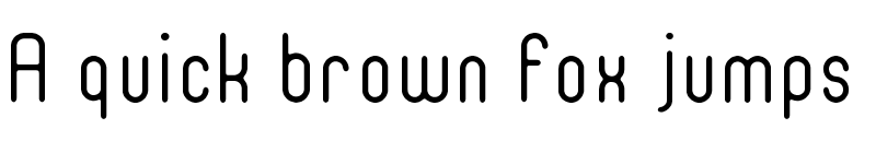 Preview of Ger4ronL Cond Regular font