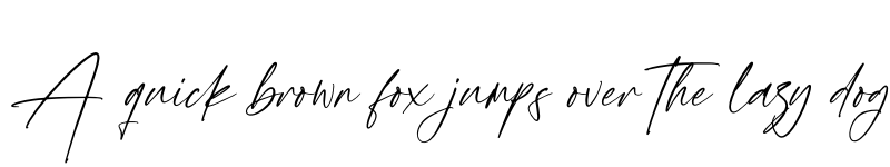 Preview of Gerald Fletchery Regular font