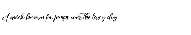 Preview of Gerald Townson Regular font