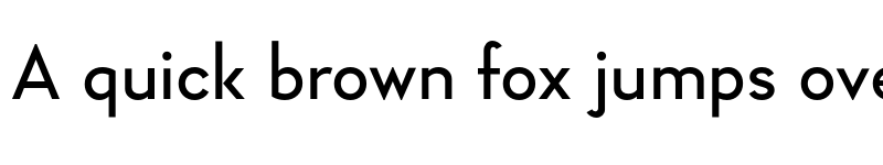 Preview of Geraldton Medium font