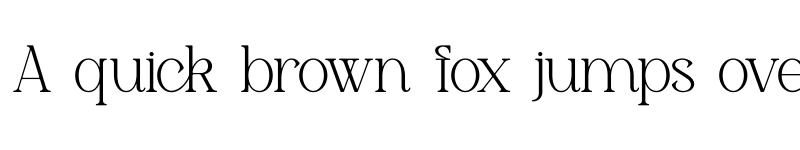 Preview of Gerlick Regular font