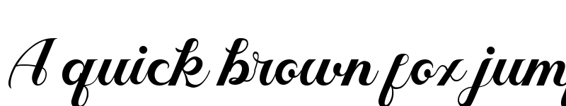 Preview of Geruthu Regular font