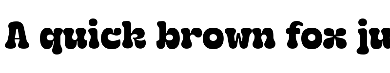 Preview of Geska Rolling Regular font