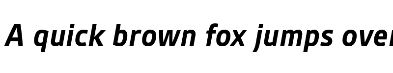 Preview of Gesta Bold Italic font