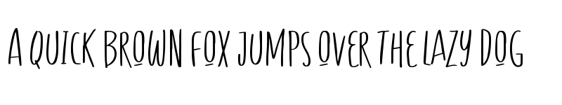 Preview of Gesture Regular font